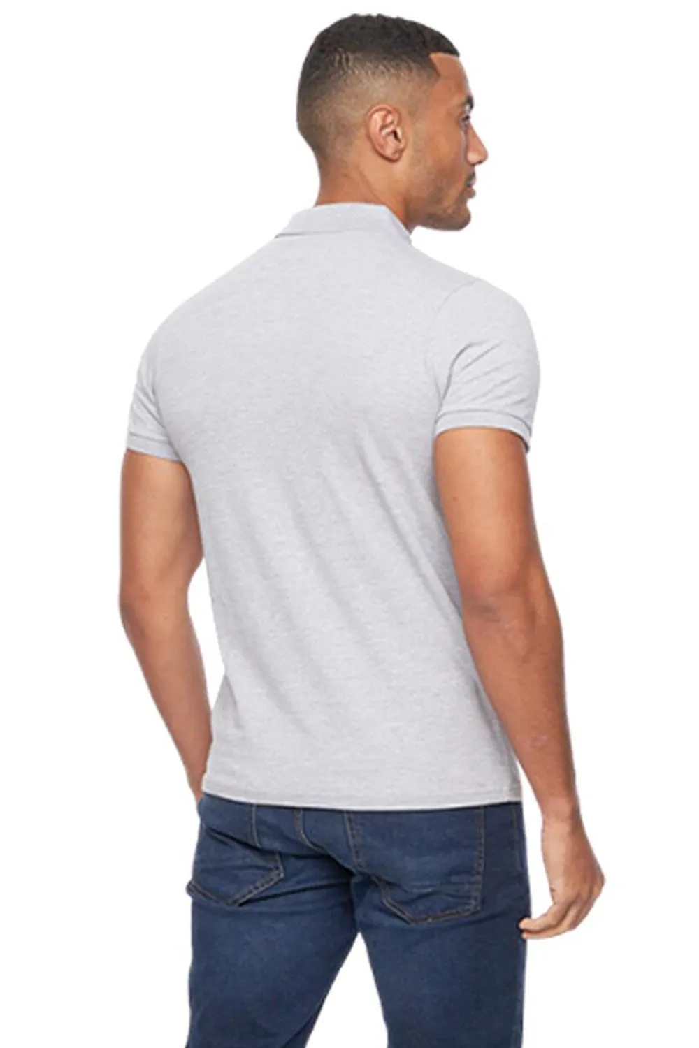 Bench Mens Short Sleeves Polo T-Shirt
