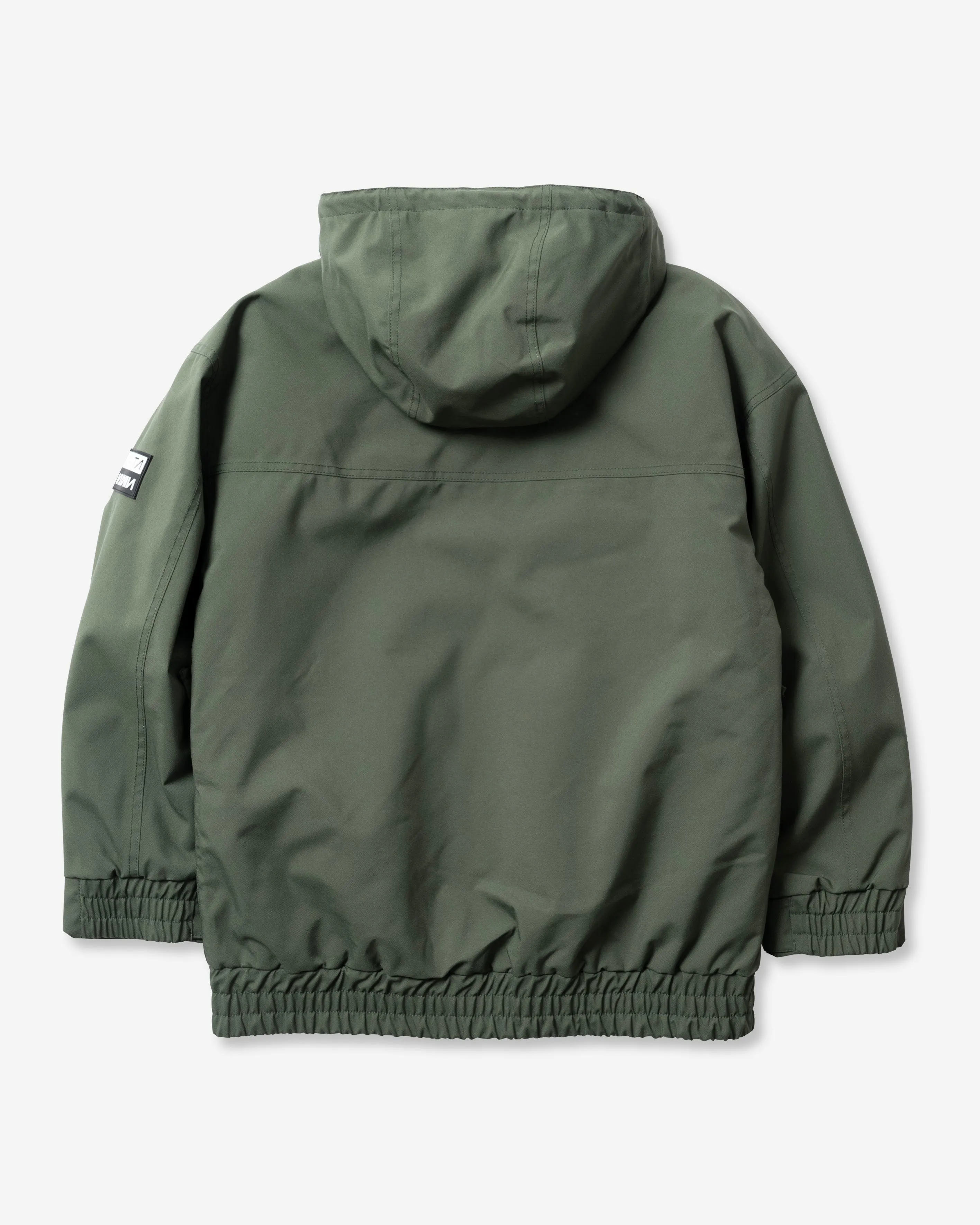 BICOLOR MULTI FULL ZIP JACKET - KHAKI