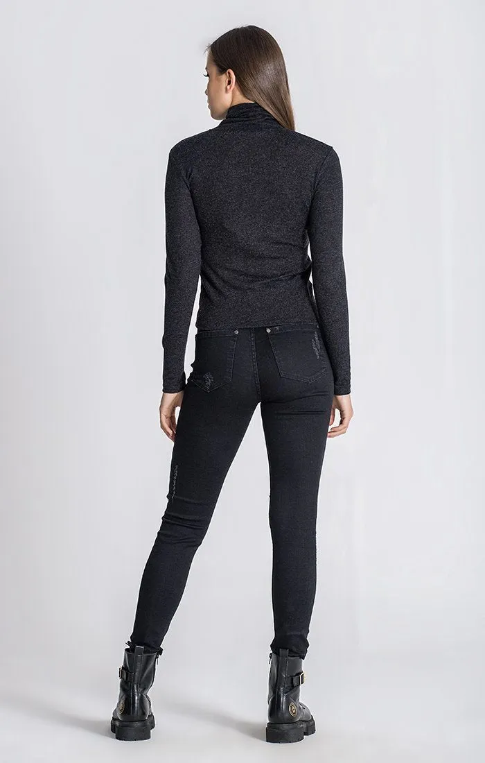 BLACK GK CORE TURTLENECK