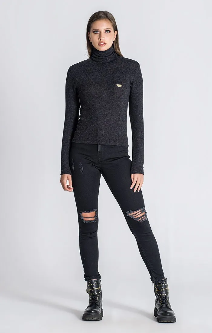 BLACK GK CORE TURTLENECK