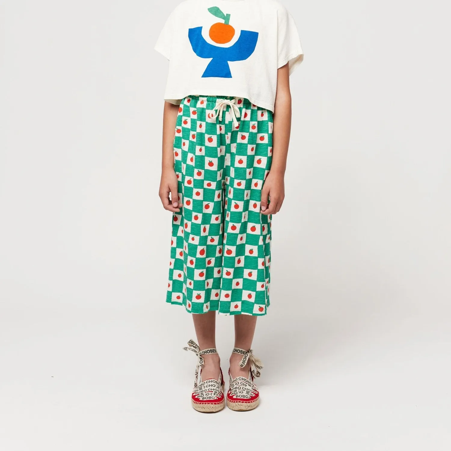 BOBO CHOSES - Tomato All Over Culotte Pants