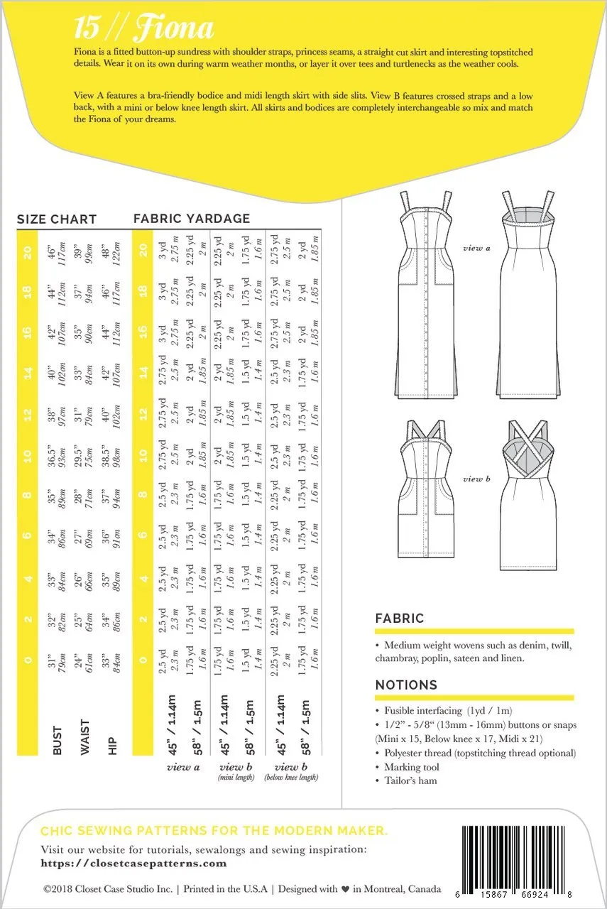 Closet Core - Fiona Sundress - Size 0-20