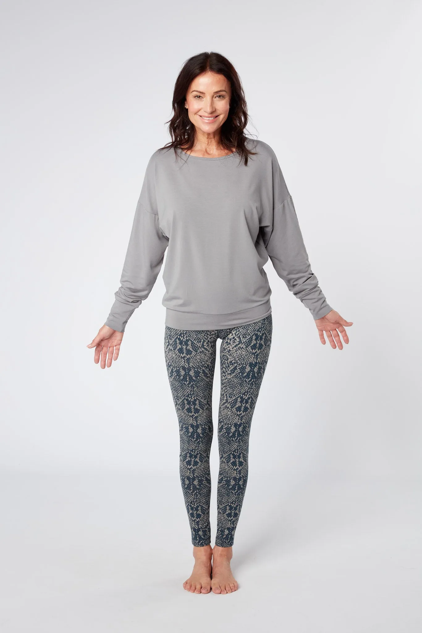Flow with it Leggings - Snake print