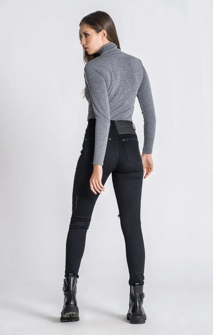 GREY GK CORE TURTLENECK