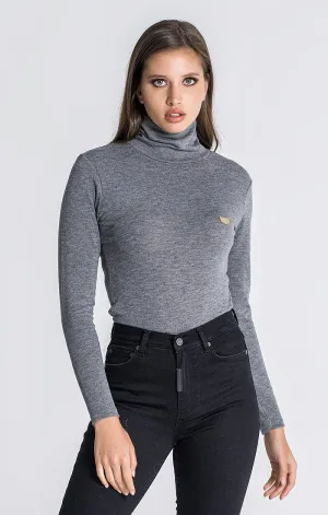 GREY GK CORE TURTLENECK