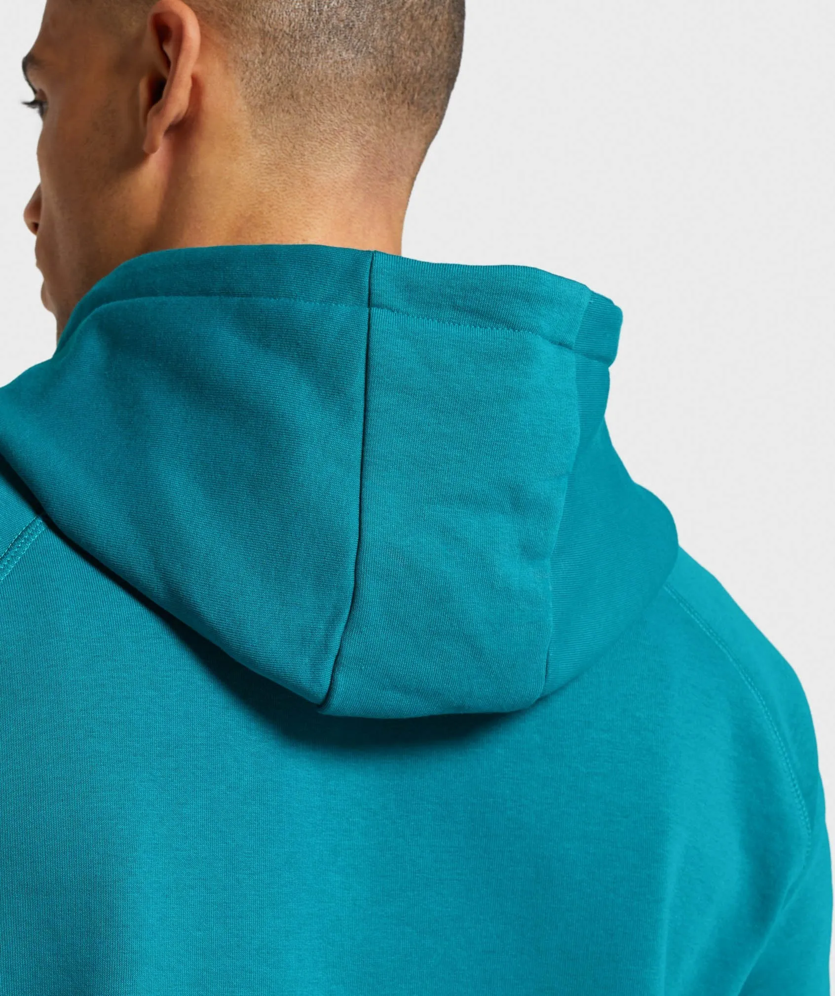 Gymshark Crest Hoodie - Emerald Green