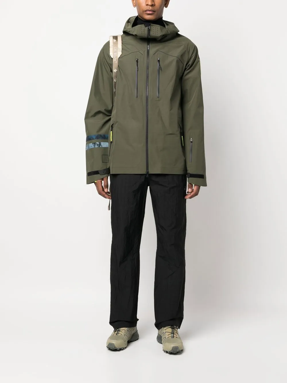 Ride Free hooded ski jacket