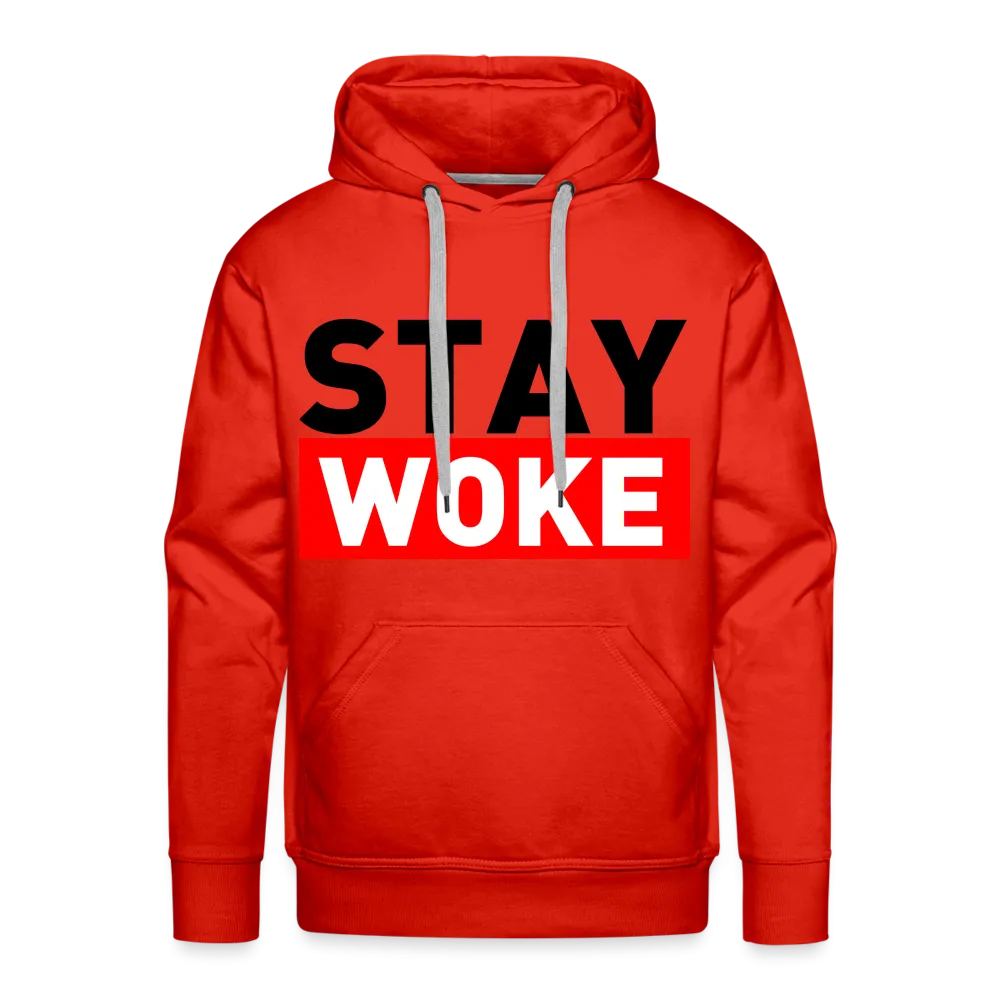 Stay Woke Men’s Premium Hoodie