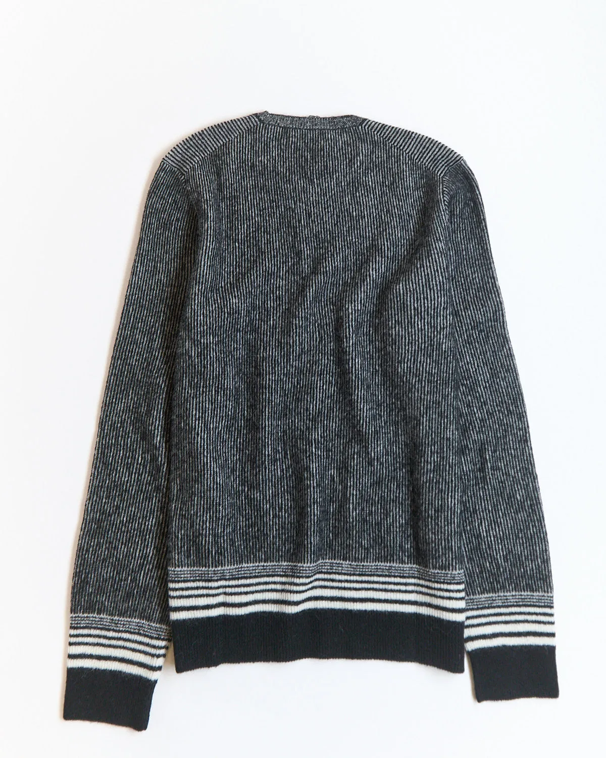 Tomar Easy Fit Crewneck With Multi Stripes