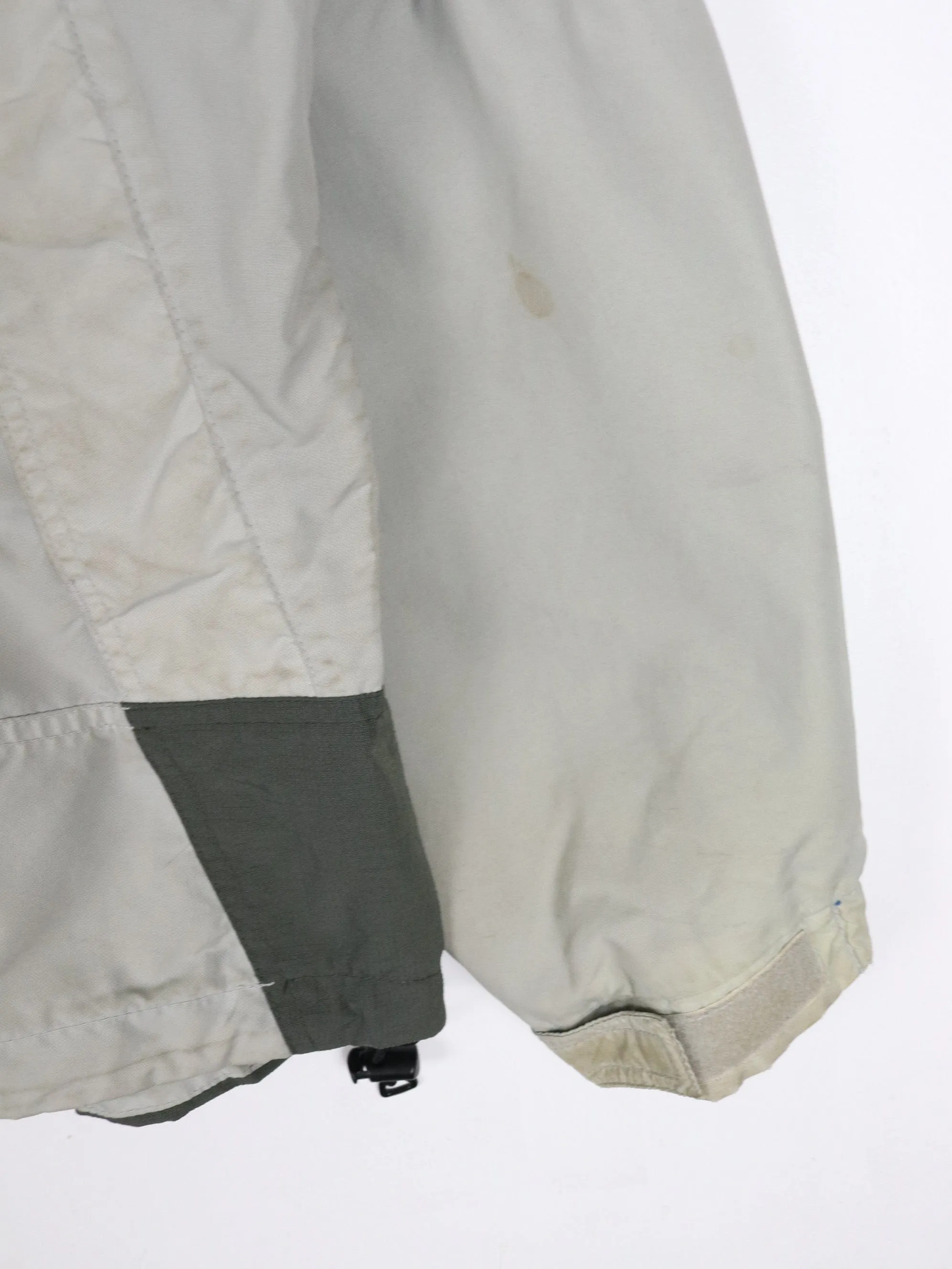 Vintage Columbia Jacket Mens Medium Beige Ski Hooded