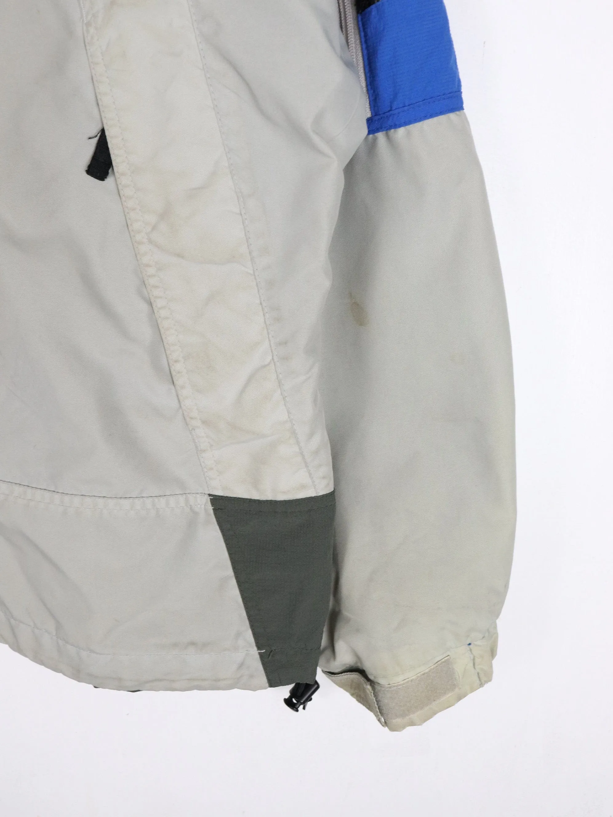 Vintage Columbia Jacket Mens Medium Beige Ski Hooded