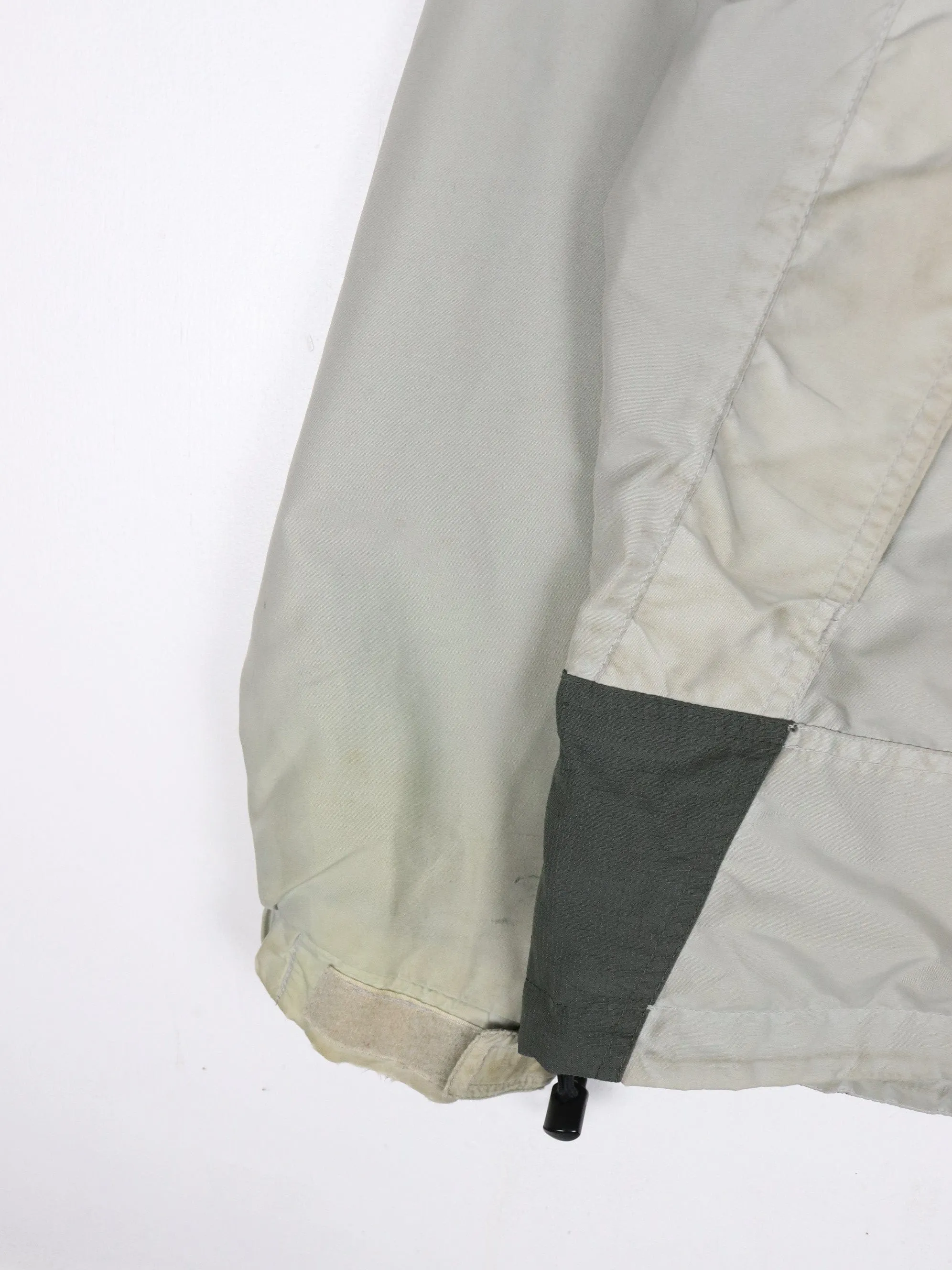 Vintage Columbia Jacket Mens Medium Beige Ski Hooded