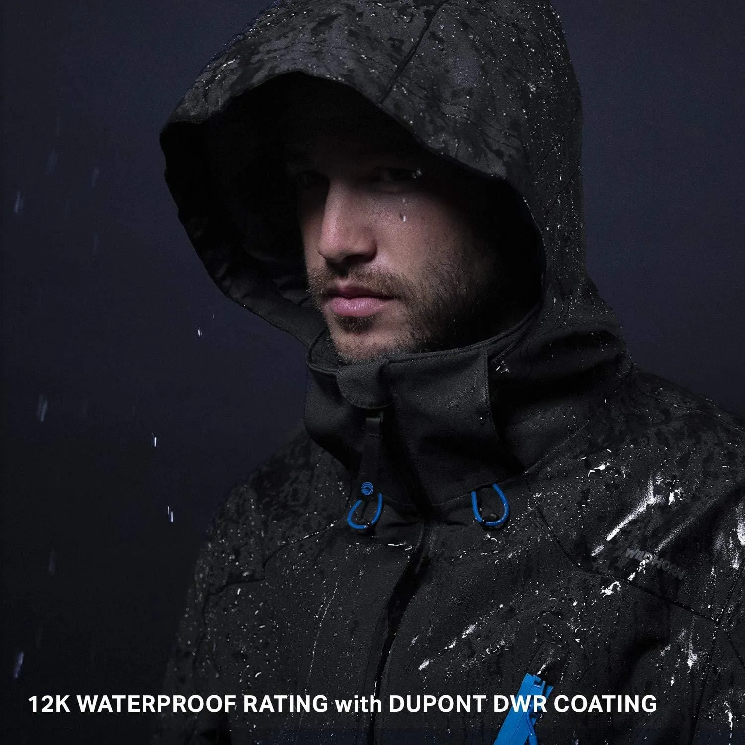 Wildhorn Dover Premium Mens Ski Jacket - Designed in USA - Insulated Waterproof & Windproof Snow Jacket